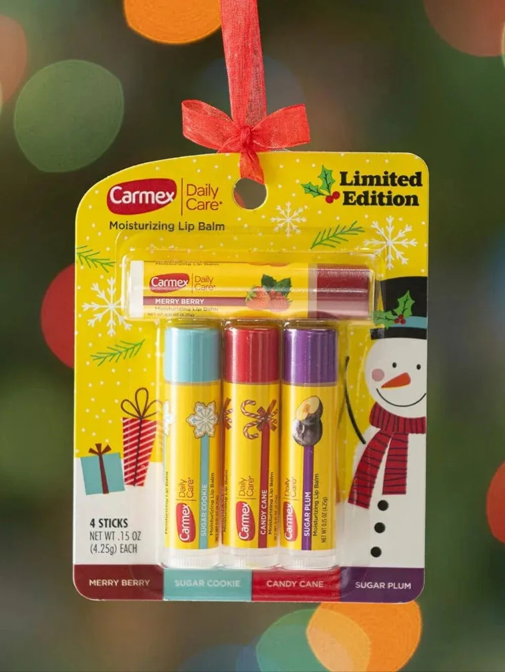 Carmex Daily Care Moisturizing Lip Balm Set